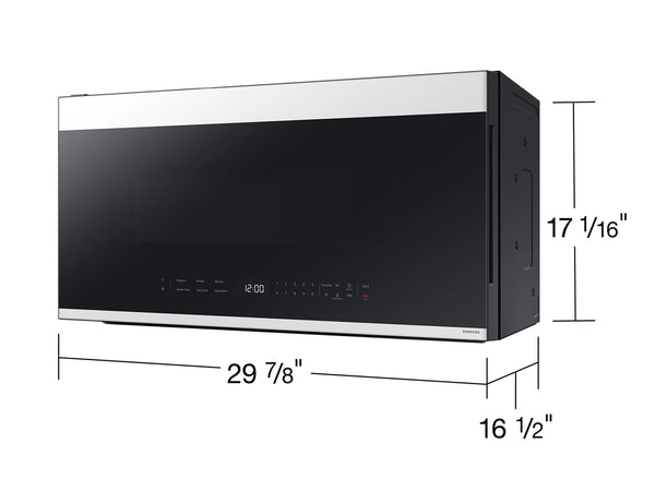 Bespoke Smart 2.1 cu. ft. Over-the-Range Microwave with Auto Connectivity & SmartThings Cooking