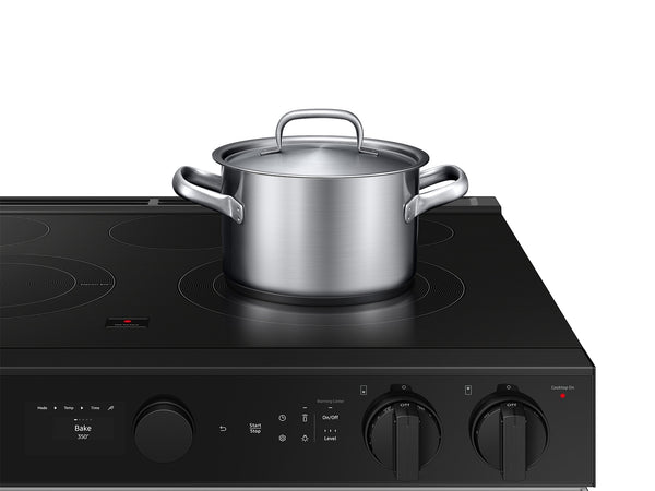 Bespoke Smart Slide-In Electric Range 6.3 cu. ft. with Air Sous Vide & Air Fry