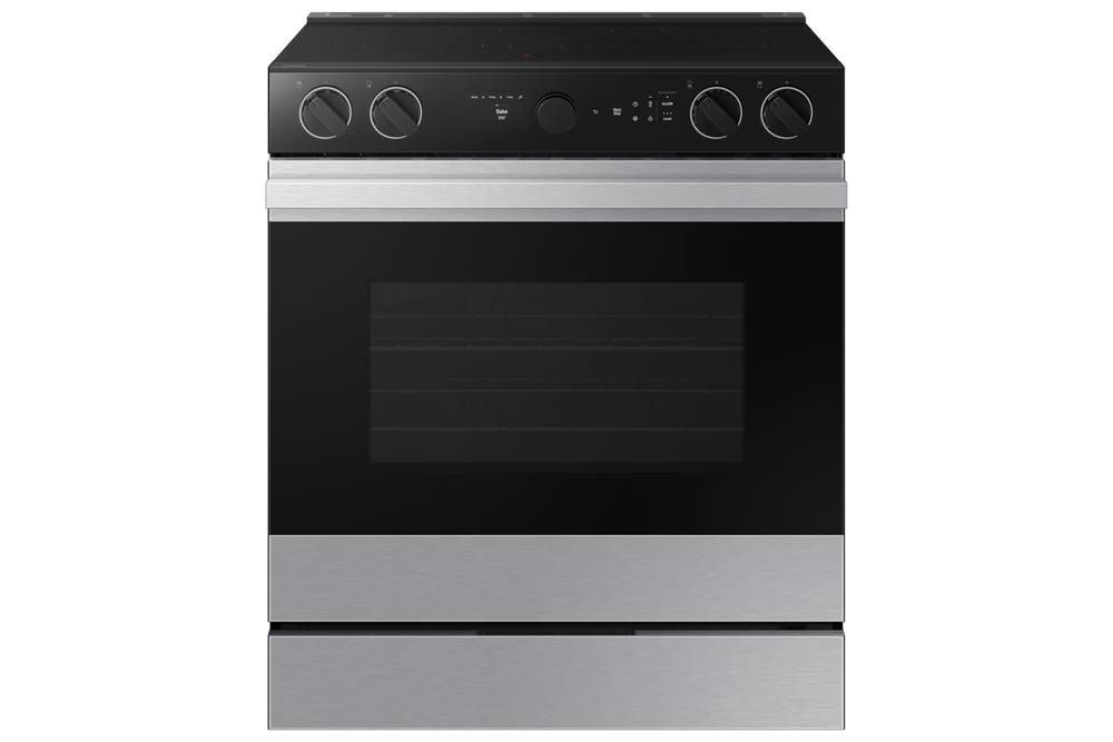 Bespoke Smart Slide-In Electric Range 6.3 cu. ft. with Smart Oven Camera & Illuminated Precision Knobs