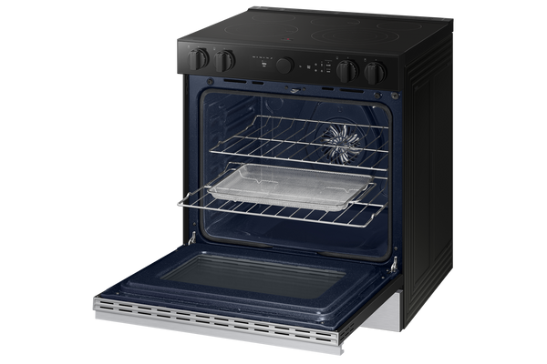 Bespoke Smart Slide-In Electric Range 6.3 cu. ft. with Smart Oven Camera & Illuminated Precision Knobs