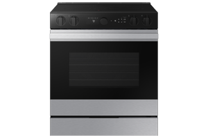 Bespoke Smart Slide-In Electric Range 6.3 cu. ft. with Smart Oven Camera & Illuminated Precision Knobs