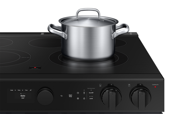 Bespoke Smart Slide-In Electric Range 6.3 cu. ft. with Air Sous Vide & Air Fry