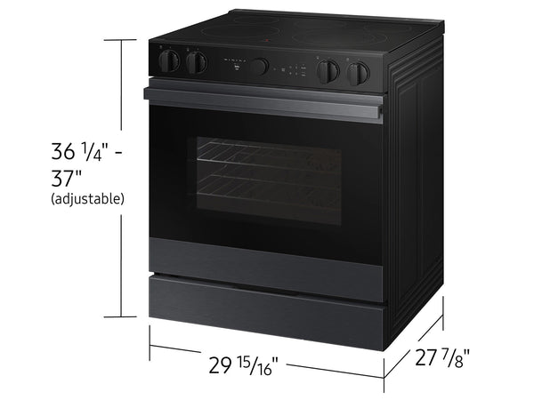 Bespoke Smart Slide-In Electric Range 6.3 cu. ft. with Air Sous Vide & Air Fry