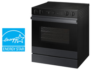 Bespoke Smart Slide-In Electric Range 6.3 cu. ft. with Air Sous Vide & Air Fry