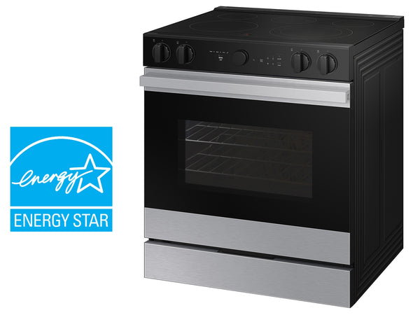 Bespoke Smart Slide-In Electric Range 6.3 cu. ft. with Air Sous Vide & Air Fry
