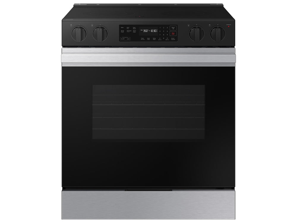 Bespoke Smart Slide-In Electric Range 6.3 cu. ft. with Precision Knobs