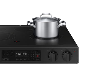 Bespoke Smart Slide-In Electric Range 6.3 cu. ft. with Precision Knobs