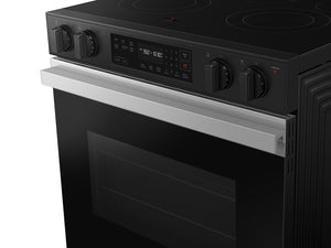 Bespoke Smart Slide-In Electric Range 6.3 cu. ft. with Precision Knobs