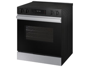 Bespoke Smart Slide-In Electric Range 6.3 cu. ft. with Precision Knobs