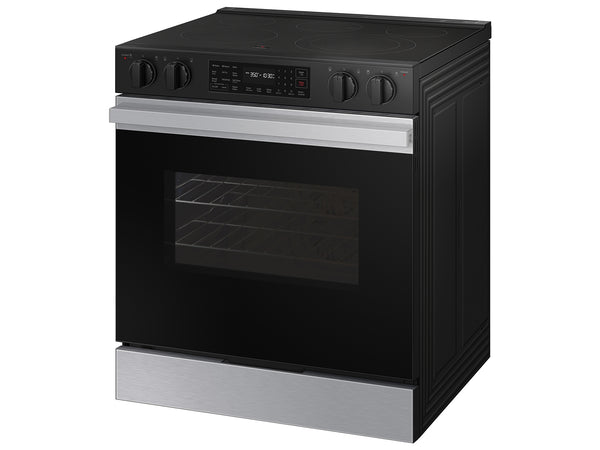 Bespoke Smart Slide-In Electric Range 6.3 cu. ft. with Precision Knobs