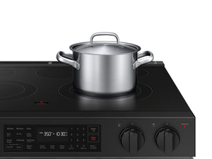 Bespoke Smart Slide-In Electric Range 6.3 cu. ft. with Air Fry & Precision Knobs