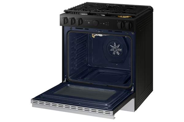Bespoke Smart Slide-In Gas Range 6.0 cu. ft. with Smart Oven Camera & Illuminated Precision Knobs