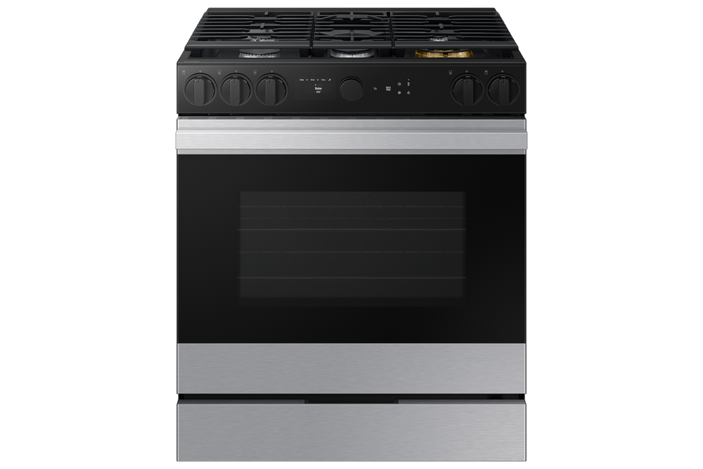 Bespoke Smart Slide-In Gas Range 6.0 cu. ft. with Smart Oven Camera & Illuminated Precision Knobs