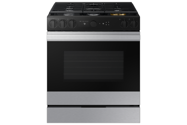 Bespoke Smart Slide-In Gas Range 6.0 cu. ft. with Smart Oven Camera & Illuminated Precision Knobs