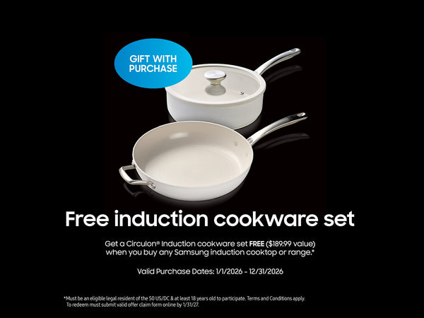 Induction Cooktop Anti-Scratch Glass Cooktop | Wi-Fi Sync Burner