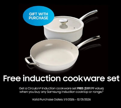 Induction Cooktop Anti-Scratch Glass Cooktop | Wi-Fi Sync Burner