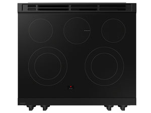 Bespoke Smart Slide-In Electric Range 6.3 cu. ft. with Precision Knobs