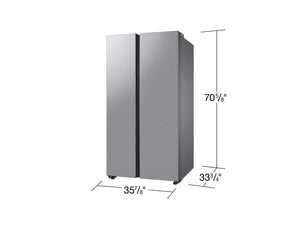 Bespoke 28 cu. ft. Smart Side-by-Side Refrigerator with Beverage Center