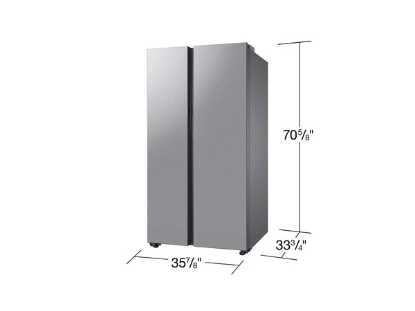 Bespoke 28 cu. ft. Smart Side-by-Side Refrigerator with Beverage Center