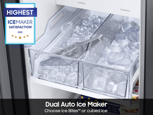 Bespoke 28 cu. ft. Smart Side-by-Side Refrigerator with Beverage Center