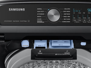 Samsung 5.5 cu. ft. Extra-Large Capacity Smart Top Load Washer with Super Speed Wash