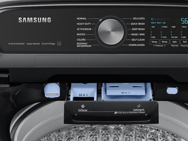 Samsung 5.5 cu. ft. Extra-Large Capacity Smart Top Load Washer with Super Speed Wash