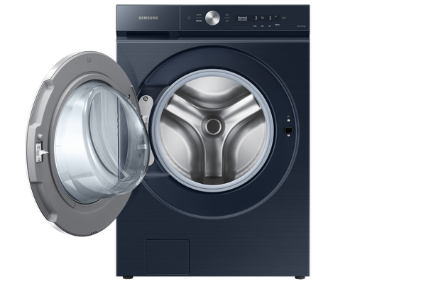 Bespoke 5.3 cu. ft. Ultra Capacity Front Load Washer with AI OptiWash™ and Auto Dispense in Brushed Navy