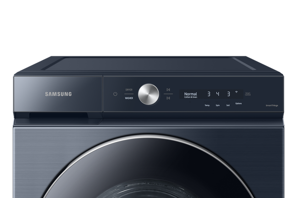 Bespoke 5.3 cu. ft. Ultra Capacity Front Load Washer with AI OptiWash™ and Auto Dispense in Brushed Navy