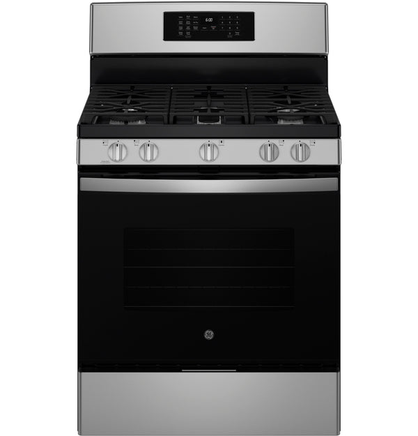 GE® 30" Free-Standing Gas Convection Range with No Preheat Air Fry