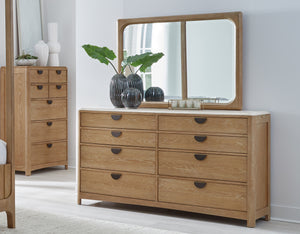 Escape - Bedroom 8 Drawer Dresser and Mirror