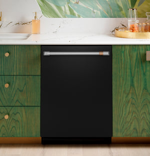 Café™ CustomFit ENERGY STAR Stainless Interior Smart Dishwasher with Ultra Wash Top Rack and Dual Convection Ultra Dry, 44 dBA