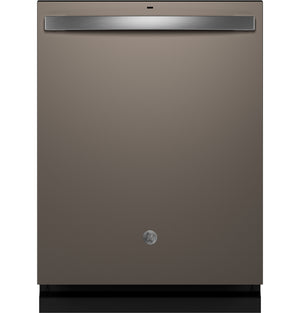 GE® ENERGY STAR® Fingerprint Resistant Top Control with Stainless Steel Interior Dishwasher with Sanitize Cycle