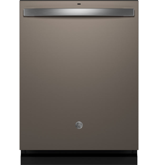 GE® ENERGY STAR® Fingerprint Resistant Top Control with Stainless Steel Interior Dishwasher with Sanitize Cycle