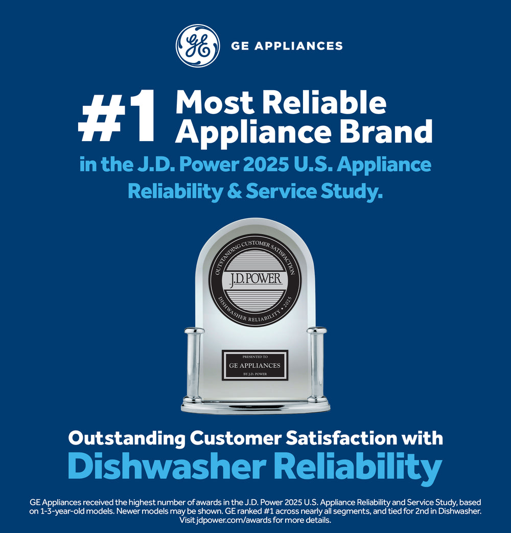 GE® ENERGY STAR® Top Control with Plastic Interior Dishwasher with Sanitize Cycle & Dry Boost