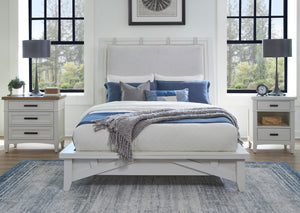 Americana Modern Bedroom King Platform Bed