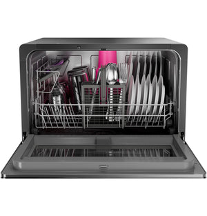 GE Profile™ ENERGY STAR® Smart  Compact Dishwasher for Countertop or Built-In