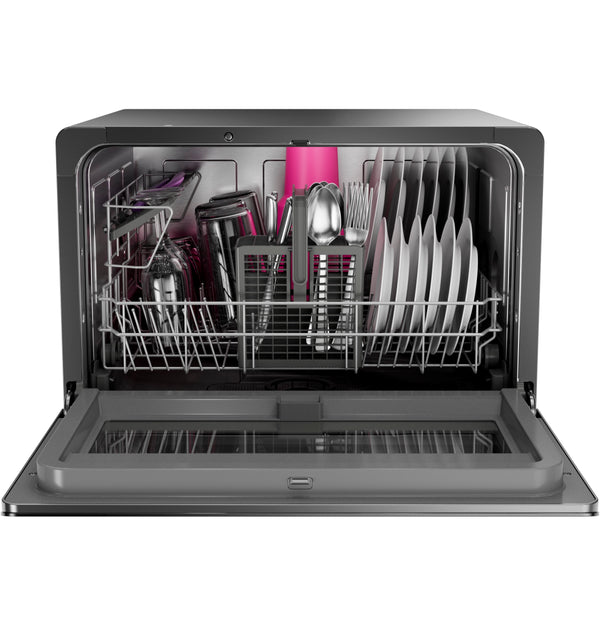 GE Profile™ ENERGY STAR® Smart  Compact Dishwasher for Countertop or Built-In