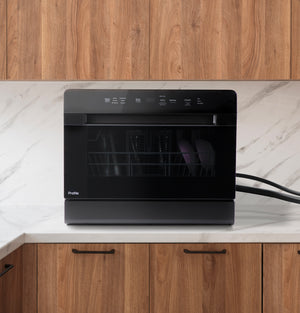 GE Profile™ ENERGY STAR® Smart  Compact Dishwasher for Countertop or Built-In