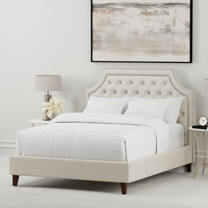Jasmine - Champagne California King Bed