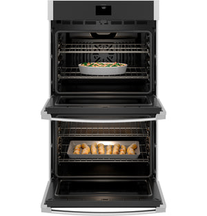 GE® 30" Smart Built-In Self-Clean Convection Double Wall Oven with No Preheat Air Fry