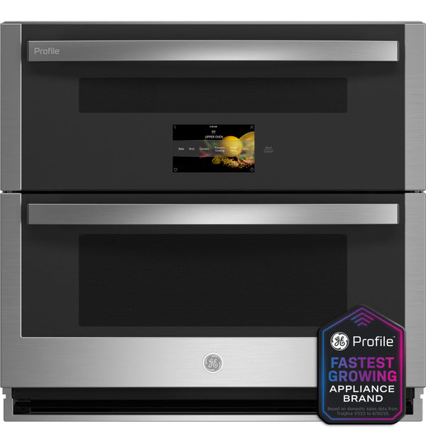 GE Profile™ 30" Smart Built-In Twin Flex Convection Wall Oven
