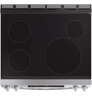 GE Profile™ ENERGY STAR® 30" Smart Slide-In Induction and Convection Range with No Preheat Air Fry and EasyWash™ Oven Tray