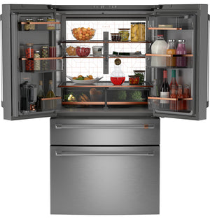 Café™ ENERGY STAR® 28.7 Cu. Ft. Smart 4-Door French-Door Refrigerator With Dual-Dispense AutoFill Pitcher
