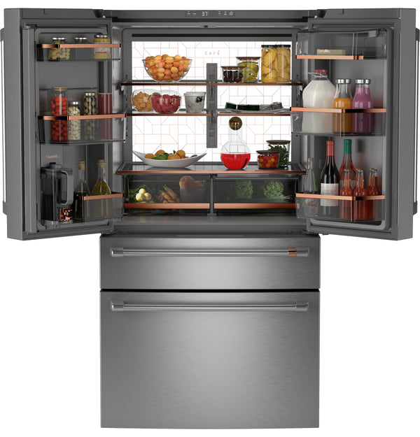 Café™ ENERGY STAR® 28.7 Cu. Ft. Smart 4-Door French-Door Refrigerator With Dual-Dispense AutoFill Pitcher