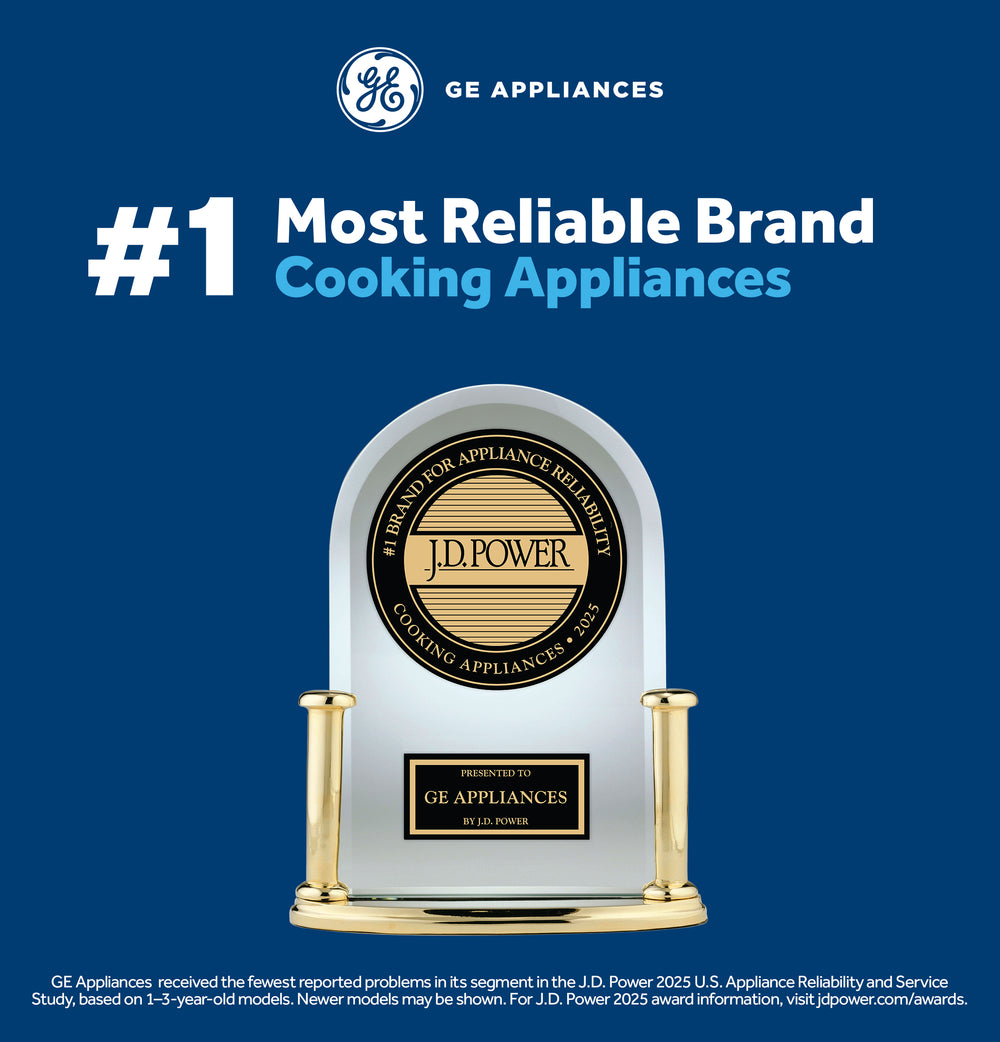 GE® 30" Free-Standing Front Control Gas Range
