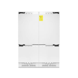 ZLINE 60" 32.2 cu. Ft. Panel Ready Built-In 4-Door French Door Refrigerator with Internal Water and Ice Dispenser