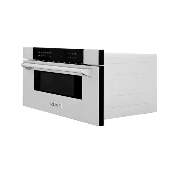 ZLINE 30" 1.2 cu. ft. Built-In Microwave Drawer in Stainless Steel