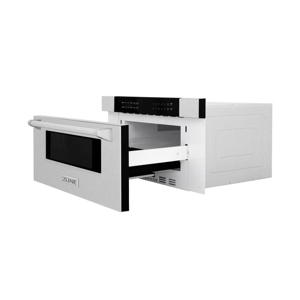 ZLINE 30" 1.2 cu. ft. Built-in Microwave Drawer in Fingerprint Resistant Stainless Steel