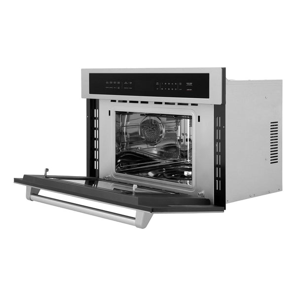 ZLINE 30” 1.6 cu ft. Built-in Convection Microwave Oven in Stainless Steel with Speed and Sensor Cooking