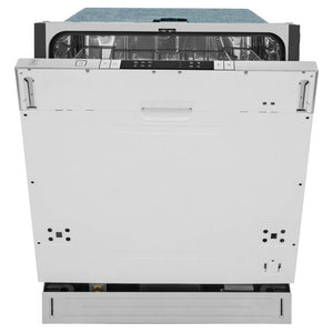ZLINE 24 in. Panel Ready Top Control Built-In Dishwasher with Stainless Steel Tub, 52dBa
